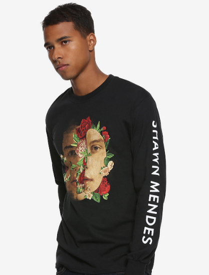shawn mendes long sleeve shirt shawn mendes long sleeve shirt